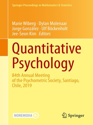 cover image of Quantitative Psychology